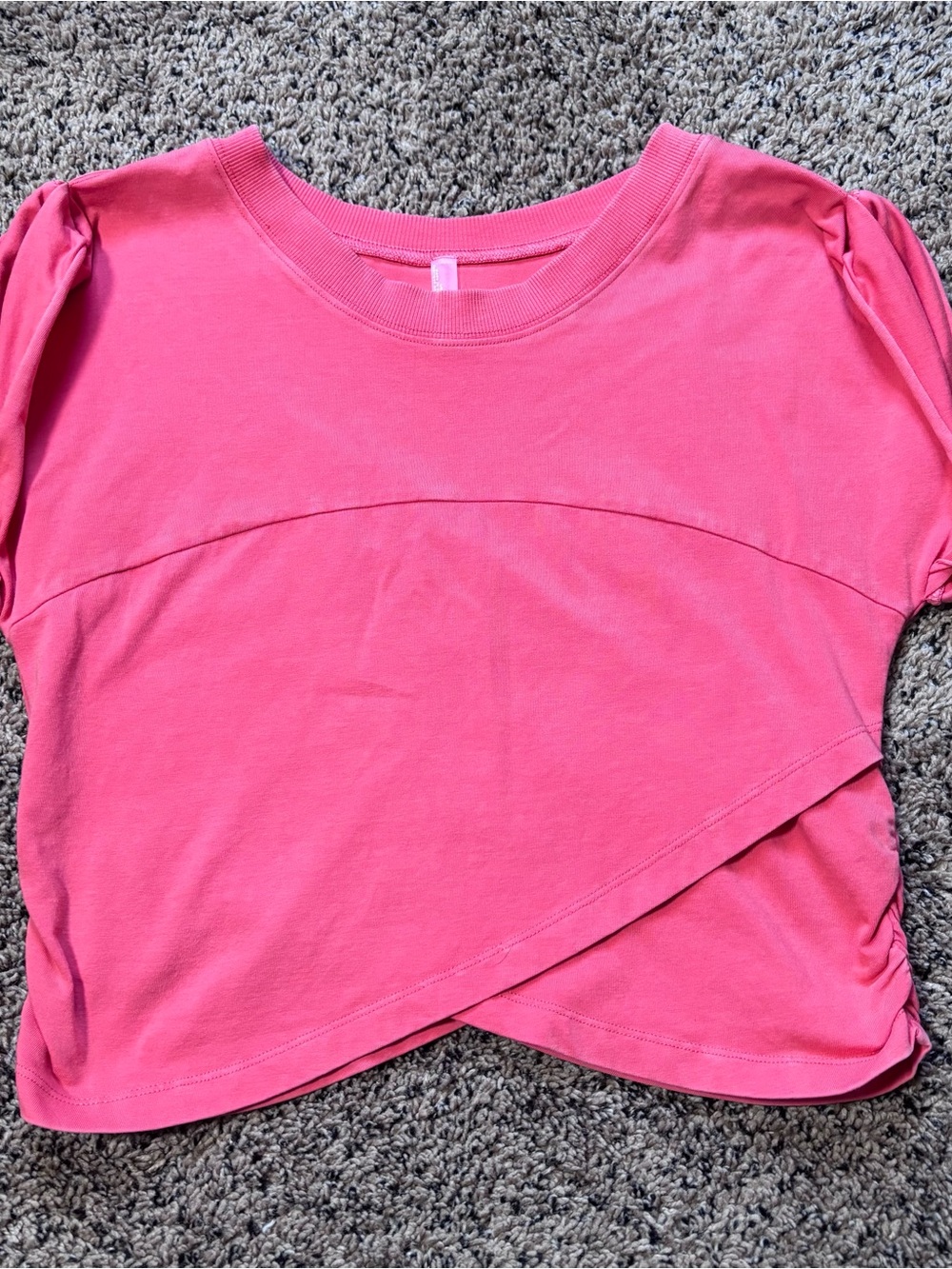 Free People Movement Hotshot Crossover Top in Grapefruit